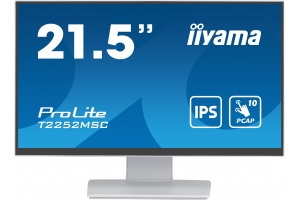 iiyama ProLite computer monitor 54,6 cm (21.5") 1920 x 1080 Pixels Full HD LCD Touchscreen Tafel Wit
