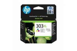 HP 303XL originele high-capacity drie-kleuren inktcartridge