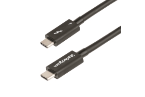 StarTech.com 1m Thunderbolt 4 Kabel, 40Gbps, 100W PD, 4K/8K Video, Intel-Certified Thunderbolt Kabel, Compatibel met USB4/Thunderbolt 3/USB 3.2/USB Type-C/DisplayPort