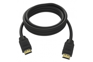 Vision TC-0-5MHDMI-BL HDMI kabel 0,5 m HDMI Type A (Standaard) Zwart