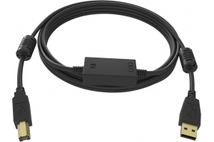 Vision TC 15MUSB+/BL USB-kabel 15 m USB 2.0 USB A USB B Zwart