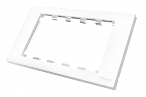 Vision TC3 SURR2G veiligheidsplaatje voor stopcontacten Wit