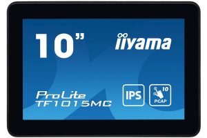 iiyama TF1015MC-B3 beeldkrant Interactief flatscreen 25,6 cm (10.1") LED 500 cd/m² HD Zwart Touchscreen