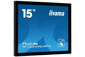 iiyama TF1534MC-B7X computer monitor 38,1 cm (15") 1024 x 768 Pixels XGA LED Touchscreen Multi-gebruiker Zwart