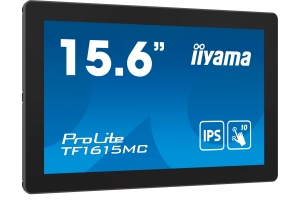 iiyama ProLite TF1615MC-B1 computer monitor 39,6 cm (15.6") 1920 x 1080 Pixels Full HD Touchscreen Zwart