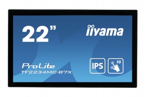 iiyama ProLite TF2234MC-B7X computer monitor 54,6 cm (21.5") 1920 x 1080 Pixels Full HD LED Touchscreen Multi-gebruiker Zwart