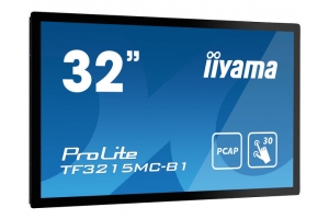 iiyama ProLite TF3215MC-B1 computer monitor 81,3 cm (32") 1920 x 1080 Pixels Full HD LED Touchscreen Kiosk Zwart