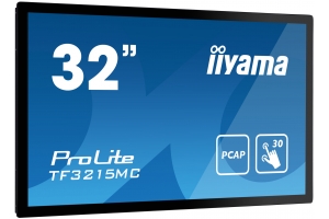 iiyama ProLite TF3215MC-B2 computer monitor 80 cm (31.5") 1920 x 1080 Pixels Full HD LED Touchscreen Kiosk Zwart