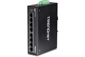 Trendnet TI-PG80 netwerk-switch Unmanaged L2 Gigabit Ethernet (10/100/1000) Power over Ethernet (PoE) Zwart