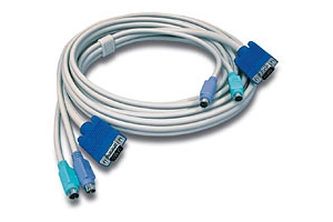 Trendnet TK-C15 toetsenbord-video-muis (kvm) kabel Grijs 4,5 m