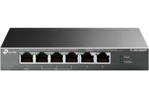 TP-Link TL-SG1006PP netwerk-switch Unmanaged Gigabit Ethernet (10/100/1000) Power over Ethernet (PoE) Grijs