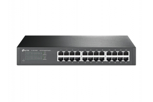TP-Link TL-SG1024D Unmanaged Gigabit Ethernet (10/100/1000) Grijs