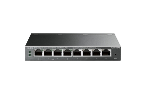 TP-Link TL-SG108PE netwerk-switch Managed L2 Gigabit Ethernet (10/100/1000) Power over Ethernet (PoE) Zwart