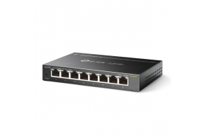 TP-Link TL-SG108S Unmanaged Gigabit Ethernet (10/100/1000) Zwart