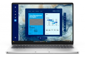 DELL Pro 16 PC16250 Intel Core Ultra 5 235U Laptop 40,6 cm (16") Full HD+ 16 GB DDR5-SDRAM 512 GB SSD Wi-Fi 6E (802.11ax) Windows 11 Pro US International Platina, Zilver