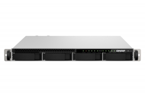 QNAP TS-h987XU-RP NAS Rack (1U) Ethernet LAN Zwart, Zilver E-2334