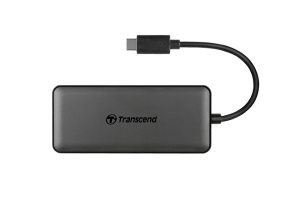 Transcend HUB5C USB 3.2 Gen 2 (3.1 Gen 2) Type-C Zwart