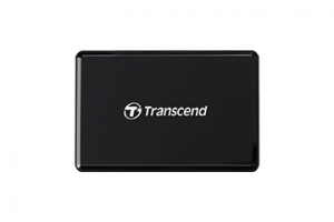 Transcend TS-RDF9K2 geheugenkaartlezer Micro-USB Zwart