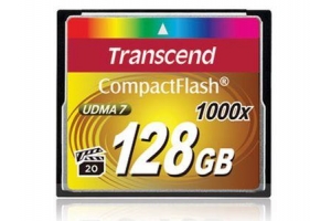 Transcend 1000x CompactFlash 128GB MLC