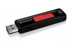 Transcend JetFlash elite JetFlash 760, 128GB USB flash drive USB Type-A 3.2 Gen 1 (3.1 Gen 1) Zwart, Rood