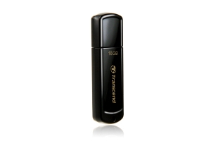 Transcend JetFlash 350 USB flash drive 16 GB USB Type-A 2.0 Zwart