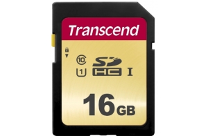 Transcend 16GB, UHS-I, SD SDHC Klasse 10