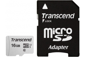 Transcend microSDHC 300S 16GB NAND Klasse 10