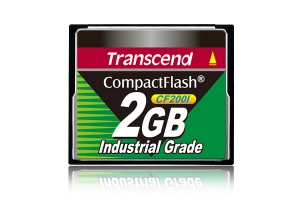 Transcend TS2GCF200I flashgeheugen 2 GB CompactFlash