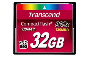 Transcend TS32GCF800 flashgeheugen 32 GB CompactFlash MLC