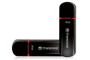 Transcend JetFlash 600 USB flash drive 4 GB USB Type-A 2.0 Zwart
