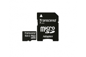 Transcend 4 GB microSDHC Klasse 4