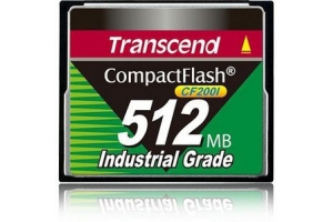 Transcend TS512MCF200I flashgeheugen 0,5 GB CompactFlash