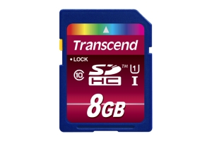 Transcend TS8GSDHC10U1 flashgeheugen 8 GB SDHC MLC Klasse 10