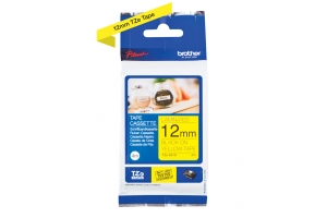 Brother TZE631S labelprinter-tape Zwart op geel TZe