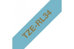 Brother TZE-RL34 printerlint Goud