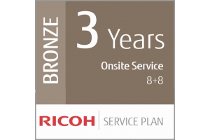 Ricoh 3 Jaar Brons Serviceplan (Laag-Vol Productie)
