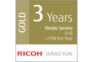 Ricoh 3 Jaar Goud Serviceplan (Mid-Vol Productie)