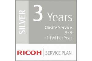 Ricoh 3 Jaar Zilver Serviceplan (Laag-Vol Productie)