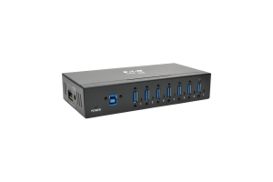 Tripp Lite U360-007-IND interface hub USB 3.2 Gen 1 (3.1 Gen 1) Type-B 5000 Mbit/s Zwart