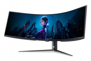 Acer UM.NZ7EE.001 computer monitor 144,8 cm (57") 7680 x 2160 Pixels Zwart