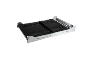 StarTech.com 2U geventileerde uitschuifbare rack lade met kabelbeheerarm - 702,2mm tot 802,2mm Instelbare Montagediepte - 50 kg - 19" lade voor apparatuurrack - 24" Diepte