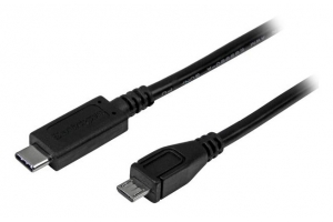 StarTech.com 1m USB-C naar Micro USB-B Kabel, USB 2.0, Type C naar Micro-B Data Transfer Kabel