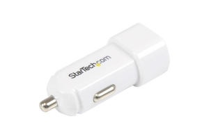 StarTech.com 2-poorts USB-autolader 17 W/3,4 A wit