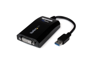 StarTech.com USB 3.0 naar DVI / VGA Adapter, 2048x1152, Externe Video & Graphische Kaart, Dual Monitor Display Adapter Kabel, Ondersteunt Mac & Windows