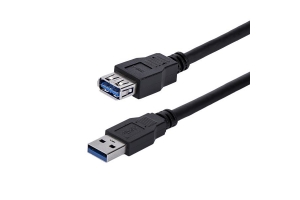 StarTech.com 1m SuperSpeed USB 3.0 Verlengkabel A naar A Zwart M/F
