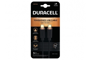 Duracell USB7030A USB-kabel Zwart