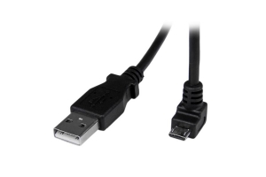 StarTech.com 2 m micro USB-kabel A-naar-micro-B met neerwaartse hoek