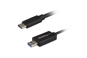 StarTech.com USB-C naar USB-A Data Transfer Kabel voor Mac en Windows, USB 3.0 (5Gbps), Windows Easy Transfer Kabel, Mac Data Transfer