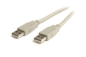 StarTech.com 6 ft. Fully Rated USB Cable A-A USB-kabel 1,8 m Beige