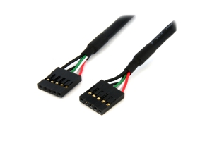 StarTech.com 30cm Interne 5 pin USB IDC Moederbord Header Kabel, USB IDC Header Adapterkabel, F/F